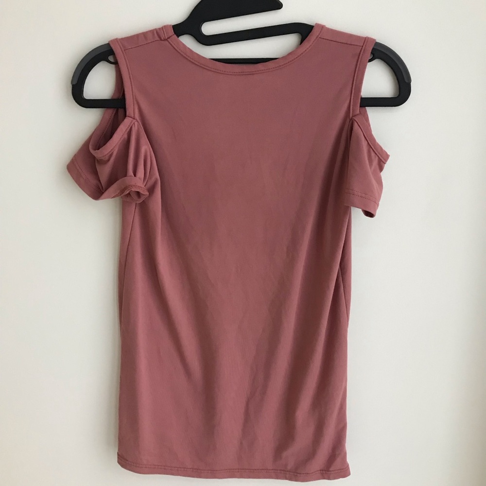 Pink Off the Shoulder Top - Picture 4 of 4